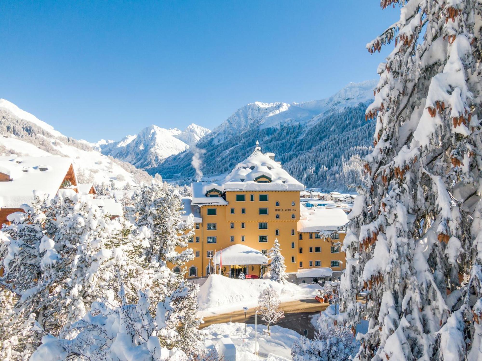 Hotel Vereina Klosters-Serneus Exterior foto