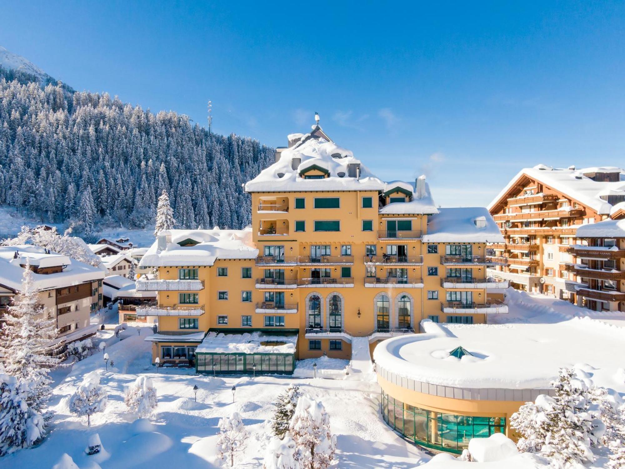 Hotel Vereina Klosters-Serneus Exterior foto