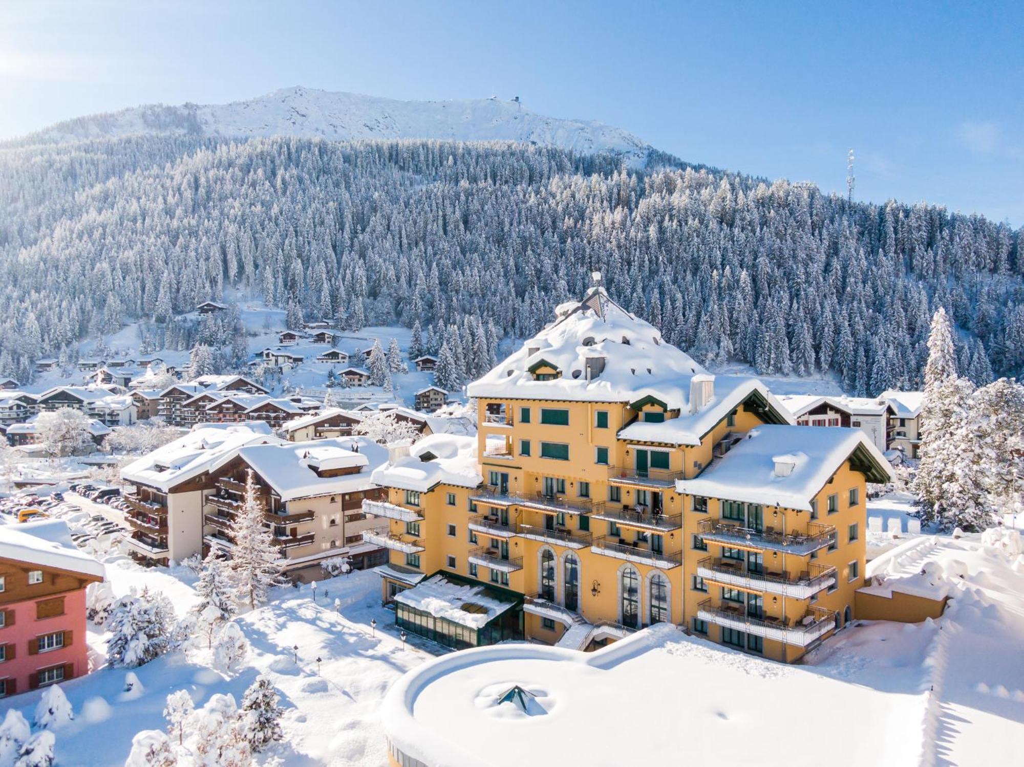 Hotel Vereina Klosters-Serneus Exterior foto